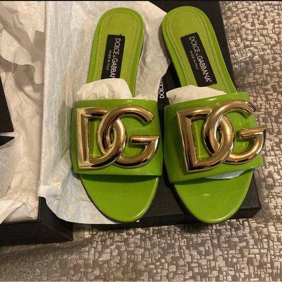 Dolce & Gabbana | Shoes | Dolce Gabbana Ciabatta Dg Logo  display picture 3